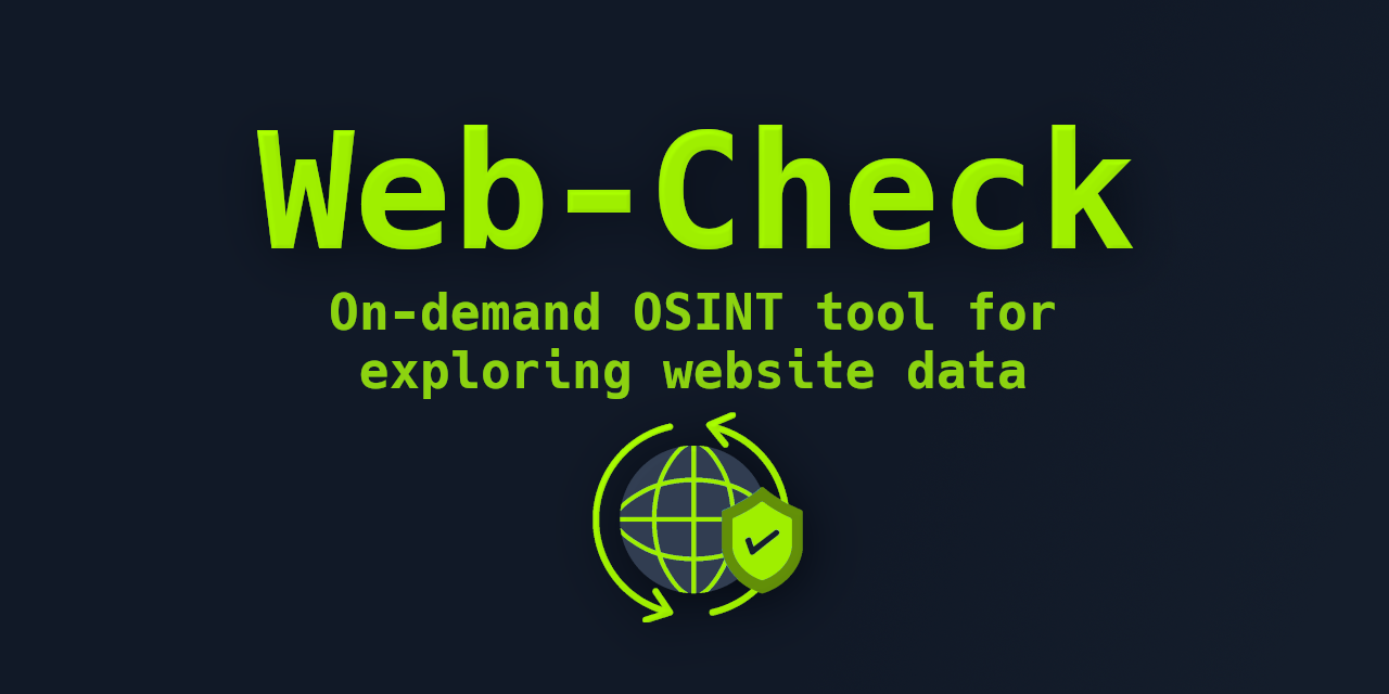 Web check
